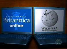Wikipédia, Britannica, Citizendium