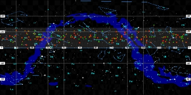 carte de la 2eme session d'observations de mars 2003