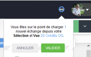 Répondre à un tweet coûte 20 crédits OG