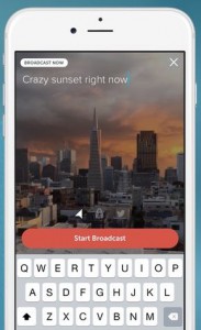 Periscope sunset