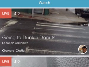 Periscope walk